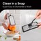 Box Grater Cheese Shredder - Cheese Grater with Handle - Graters for Kitchen Stainless Steel Food Grater - Garlic Mincer Tool and Vegetable Peeler